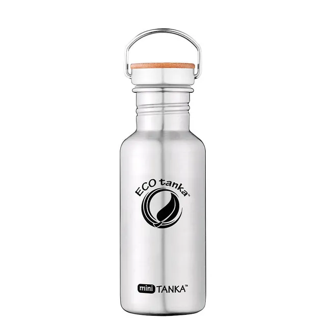 ecotanka-0-6l-minitanka-edelstahl-trinkflasche-mit-edelstahl-bambus-verschluss image 1
