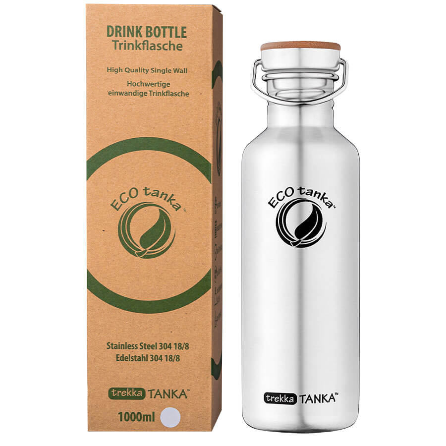 ecotanka-trekkatanka-1-0l-edelstahl-trinkflasche-mit-edelstahl-bambus-verschluss image 2