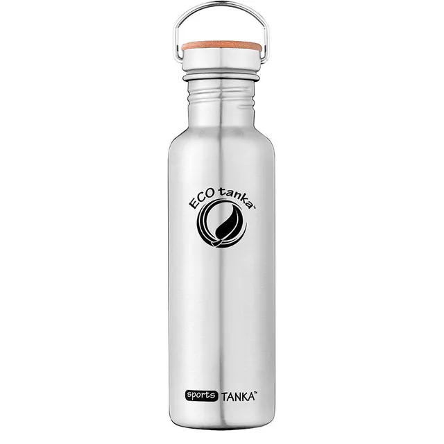 ecotanka-sportstanka-0-8l-edelstahl-trinkflasche-mit-edelstahl-bambus-verschluss image 1