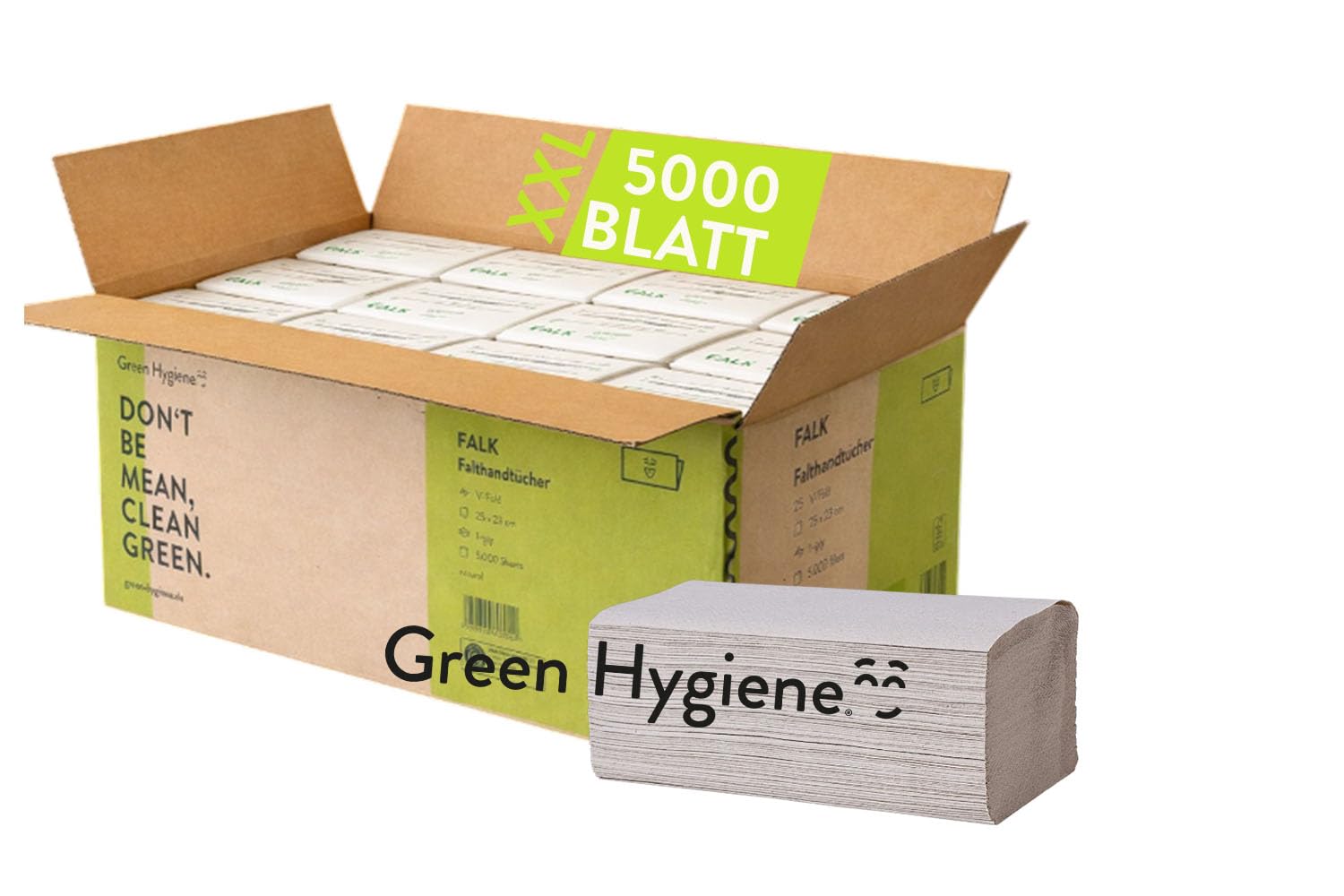 green-hygiene-falk-falthandt-cher-z-falz-5000-blatt-recycling-natur-1-lagig image 1