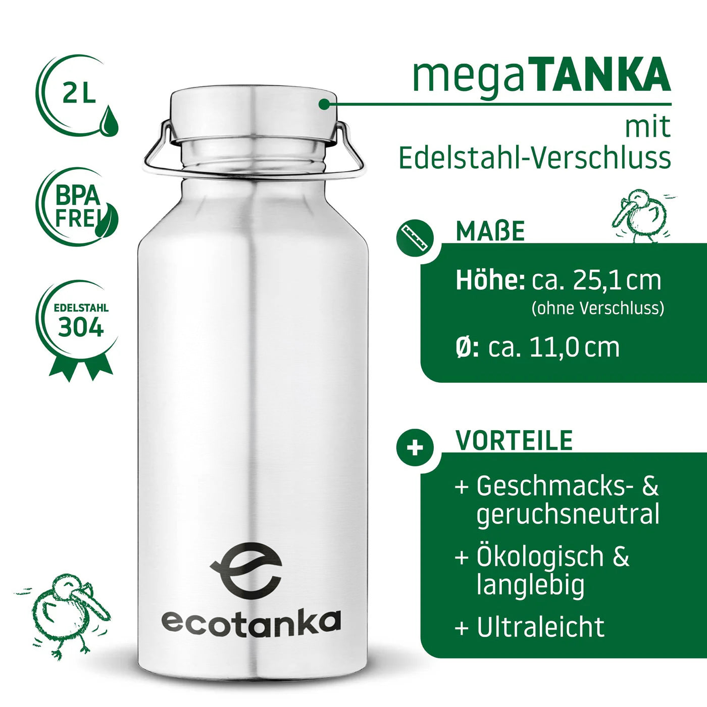 ecotanka-megatanka-2-0l-edelstahl-trinkflasche-mit-edelstahl-verschluss image 3