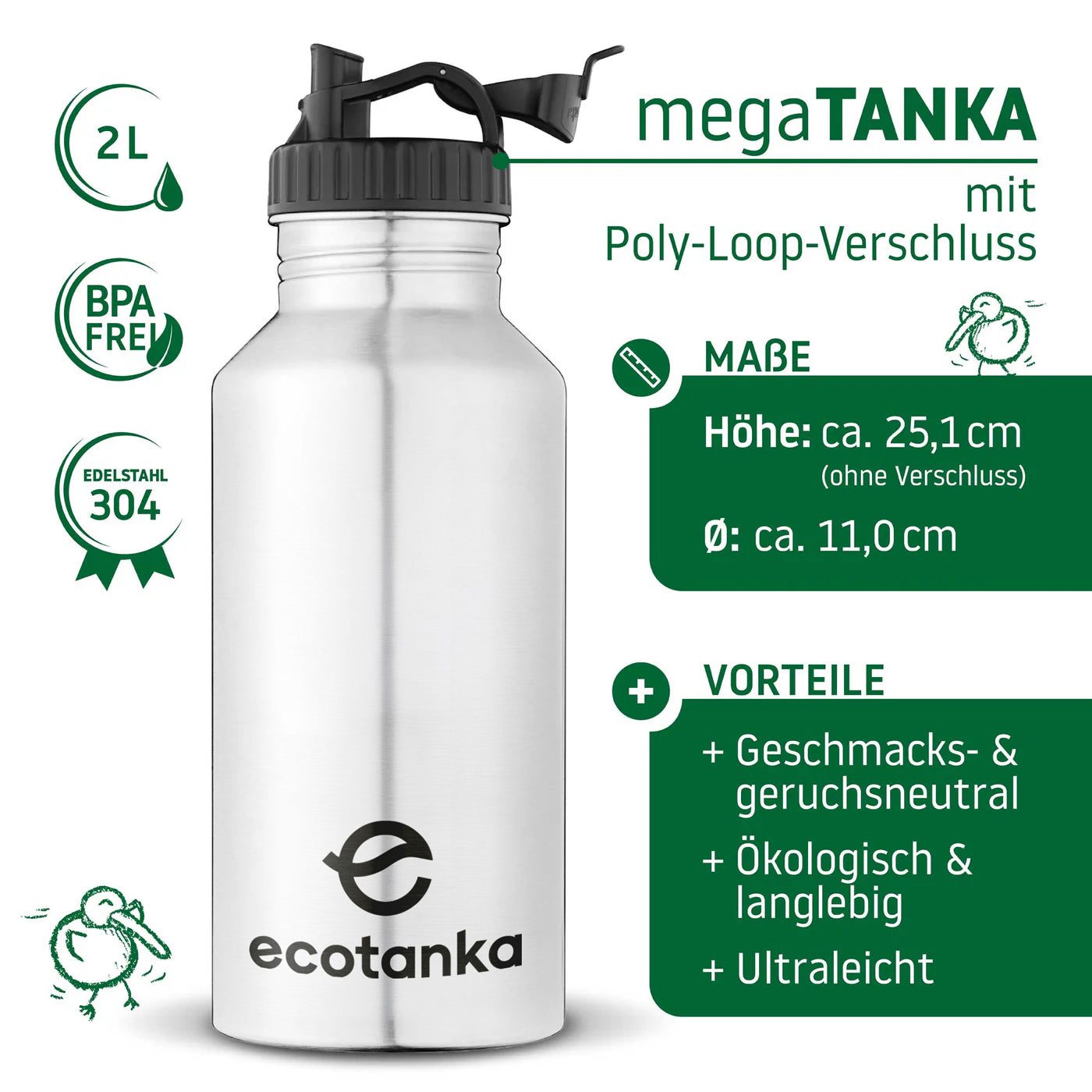 ecotanka-megatanka-edelstahl-trinkflasche-2-0l-mit-poly-loop-verschluss image 4