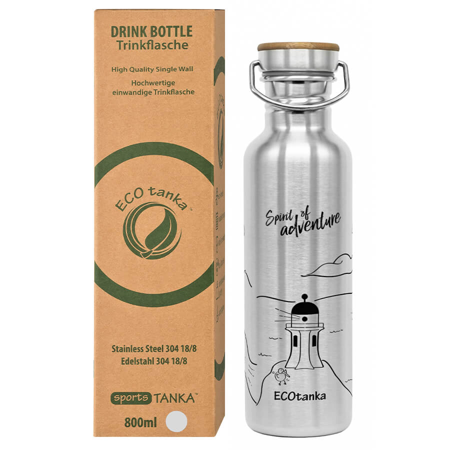 ecotanka-sportstanka-spirit-of-adventure-edelstahl-trinkflasche-0-8l-mit-edelsta image 2