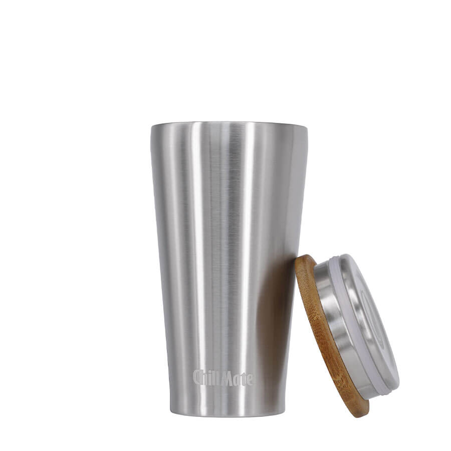 ecotanka-chillmate-0-35l-edelstahl-thermobecher-mit-edelstahl-bambus-deckel image 1