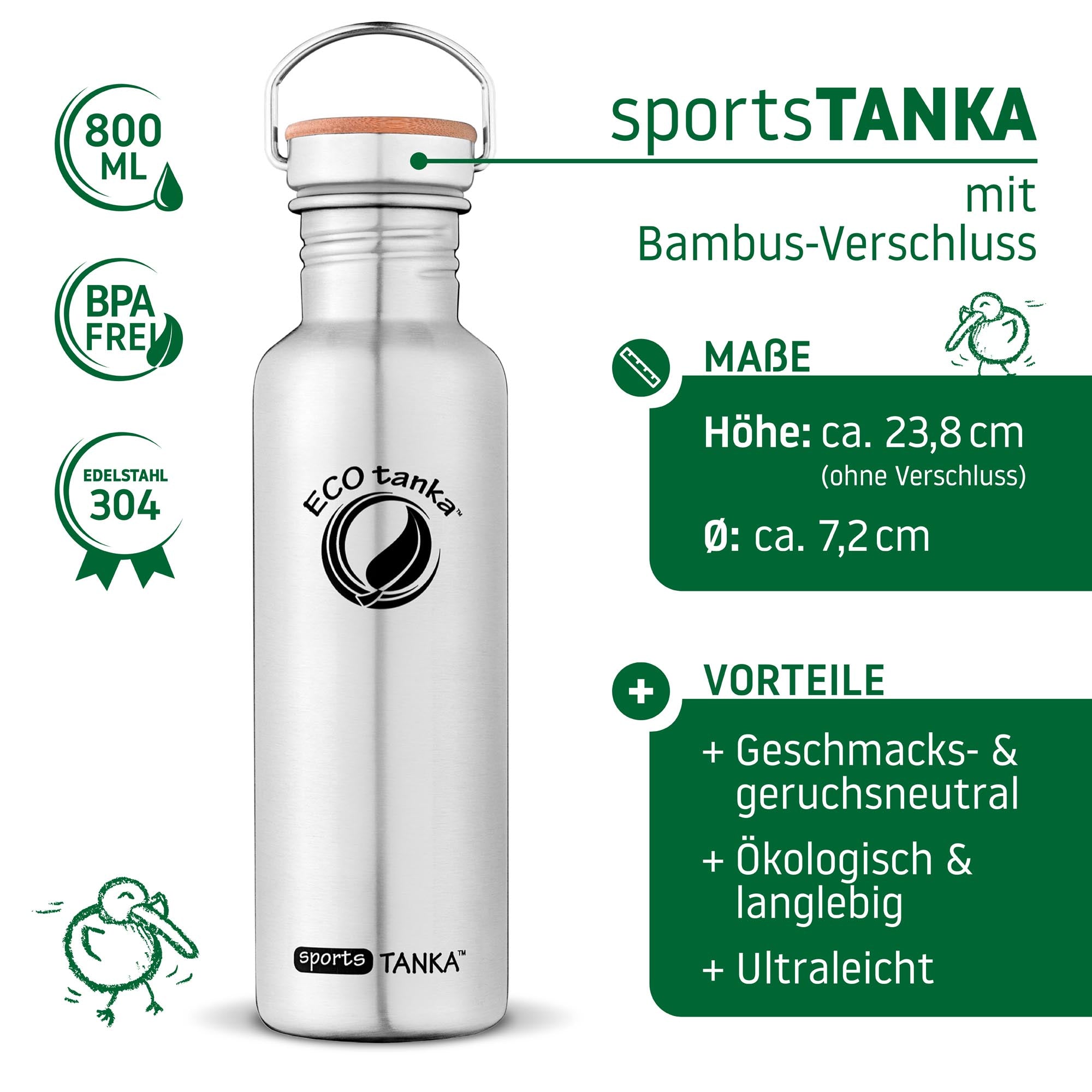 ecotanka-sportstanka-0-8l-edelstahl-trinkflasche-mit-edelstahl-bambus-verschluss image 3