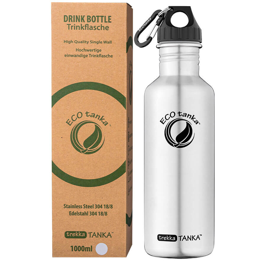 ecotanka-trekkatanka-edelstahl-trinkflasche-1-0l-mit-poly-loop-verschluss image 2